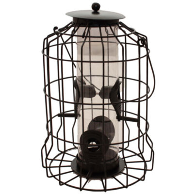 Blosser Water Resistant Hanging Tube Bird Feeder