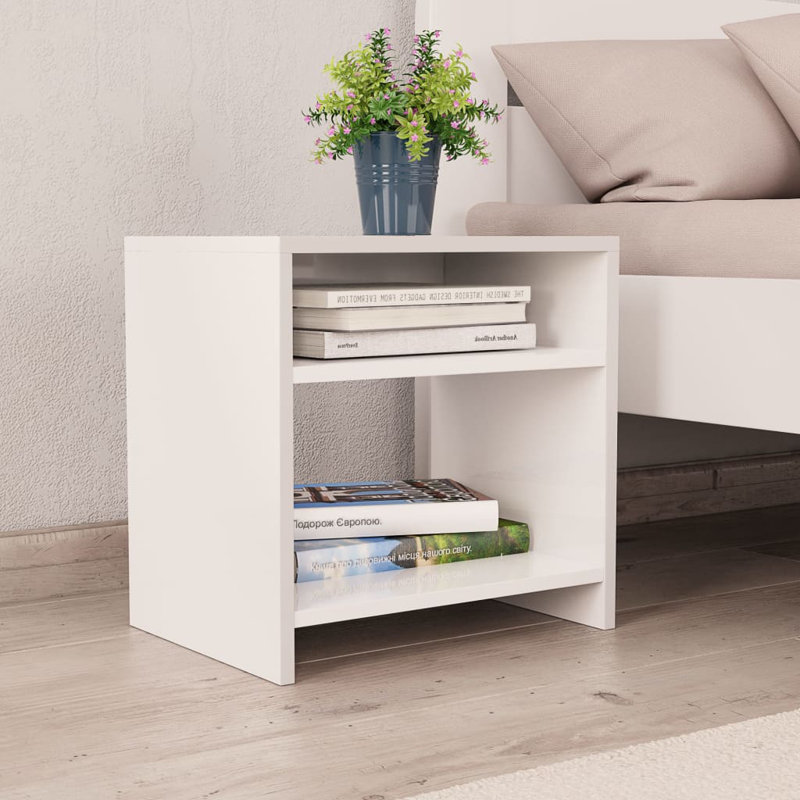 Brideshead 11.8'' W Nightstand, White