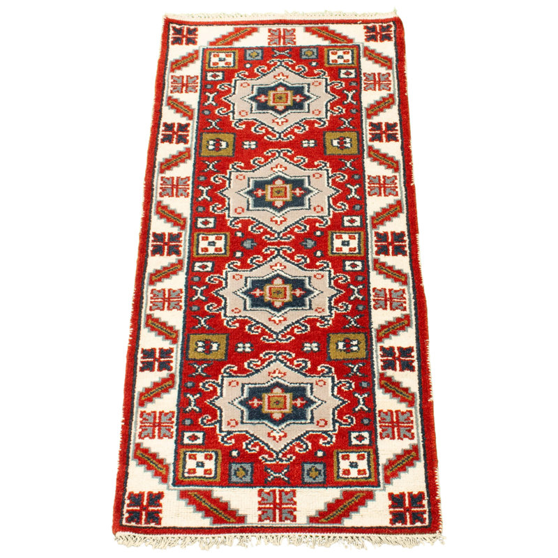 Wool Oriental Indoor Rug, Runner 2'4" x 6'