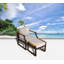 Chaise de patio avec coussin et repose-pieds Gisan (ensemble de 2)-755028307
