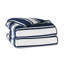 Crew Blue/White Cotton Blend Coastal Duvet Cover-36570579