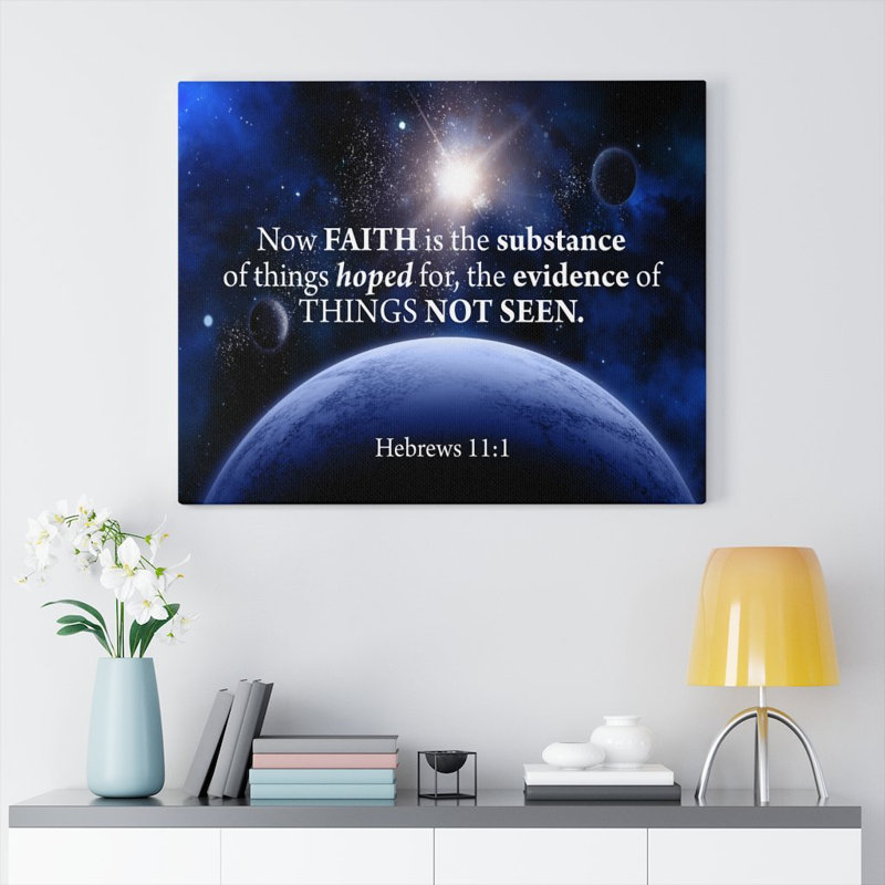 Things Not Seen - Wrapped Canvas Print, 18" H x 24" W x 1.25" D
