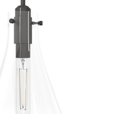 Lundin 1 - Light Single Tear Drop Pendant