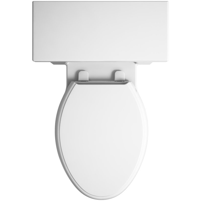 Tresham™ 1.28 GPF Water Efficient Elongated One-Piece toilet (Seat Included), White