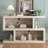 Narrow Console Table With Symmetrical Design, Retro Entryway Table With 2-Tier Open Shelf, Sofa Table For Entryway, Hallway And Living Room-967049412