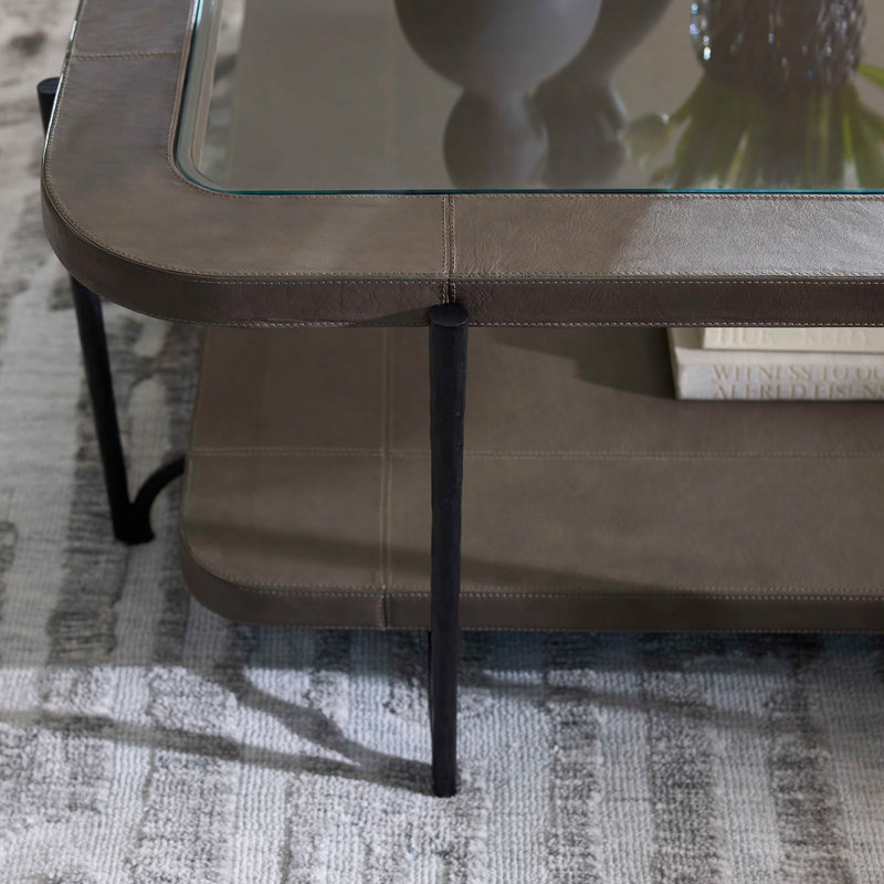 Tierras Glass Coffee Table