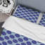 Blue Abstract Dot - Ensemble de housse de couette Abstract - Microfibre de polyester-186728482