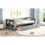 Lit de jour simple avec tablettes et tiroirs