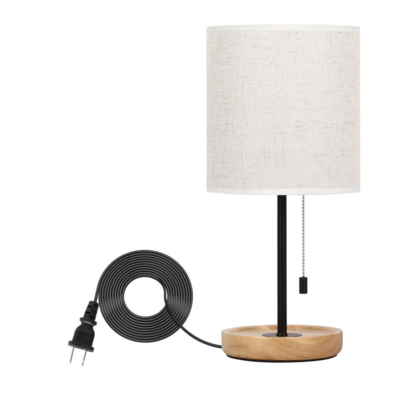 Lampe de bureau noire / brune 16 po Tavist