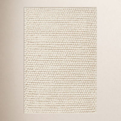 Elle Handmade Ivory Rug