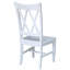 Chaise d'appoint en bois massif Audianna-268484258