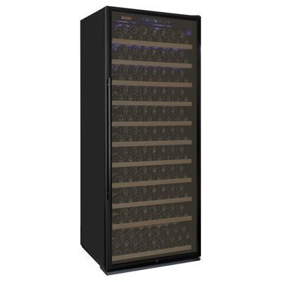 Allavino Vite Series 305 Bottle Single Zone Freestanding Large Capacity Wine Refrigerator with Black Door - Right Hinge — FIN-0020004 | Fridge.com