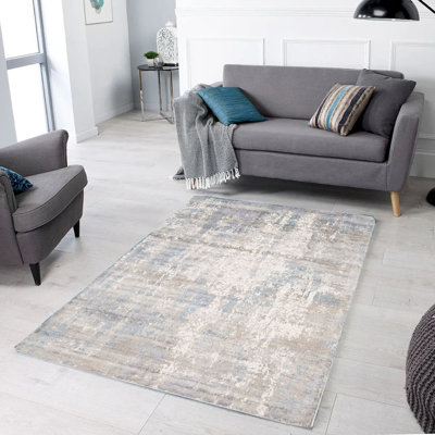Tapis bleu Allure