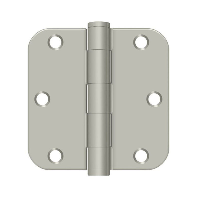 Hinge, Brushed Nickel, Steel