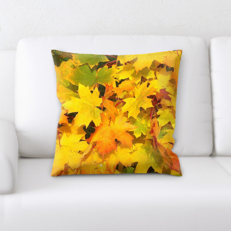 Coussin de feuilles