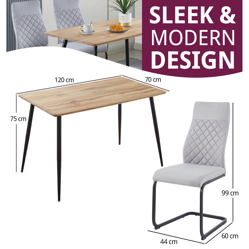 Mose 4 - Person Dining Set