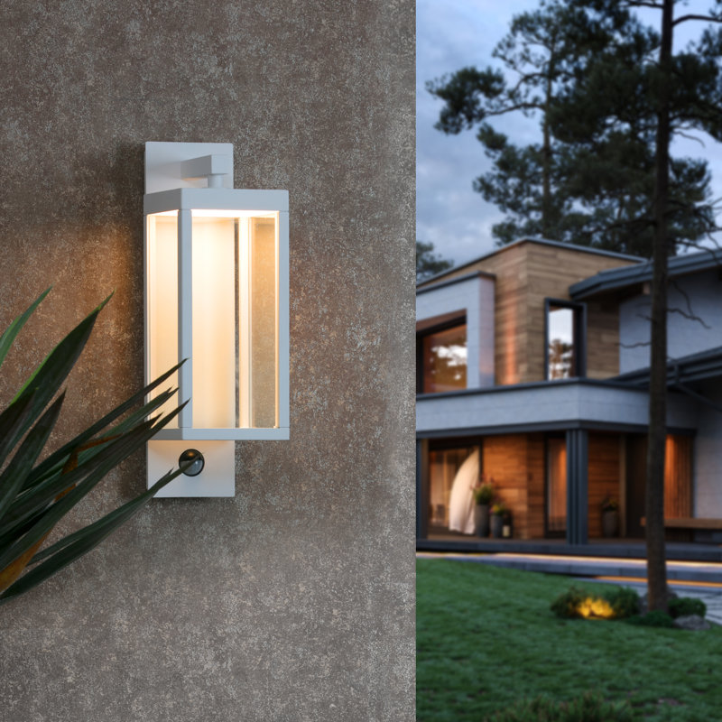 Elahna Aluminum LED Wall Light, White