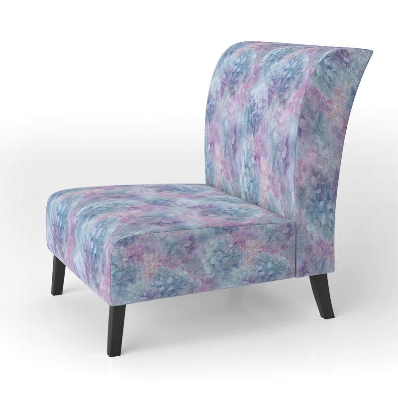 Fauteuil de chambre Floral, Pantoufle sans accoudoirs