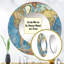 Samyla - Maps Round Mirror Wall Decor-1614563826