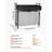4 Section Laundry Sorter, Large Laundry Hamper With Metal Frame And Wooden Tabletop, Freestanding Storage Organizer Baskets With Pull-Out 600D Oxford Cloth Bags For Dirty Clothes, Bathroom