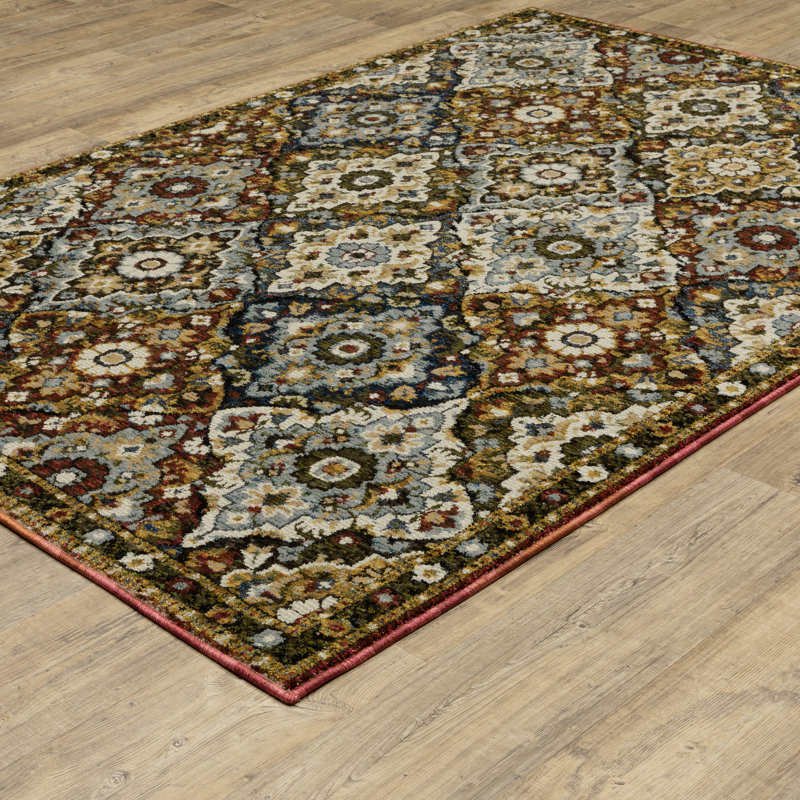 Kysia Oriental Indoor Rug, Rectangle 10' x 13'2"