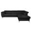 Brookhurst Leather Corner Sofabed-648641777-648641783