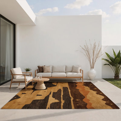 Tapis intérieur et extérieur Scarlet Plateau