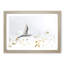 Great Egret Bird in Flight in Abstract - Picture Frame Painting Print-55735700-55735698