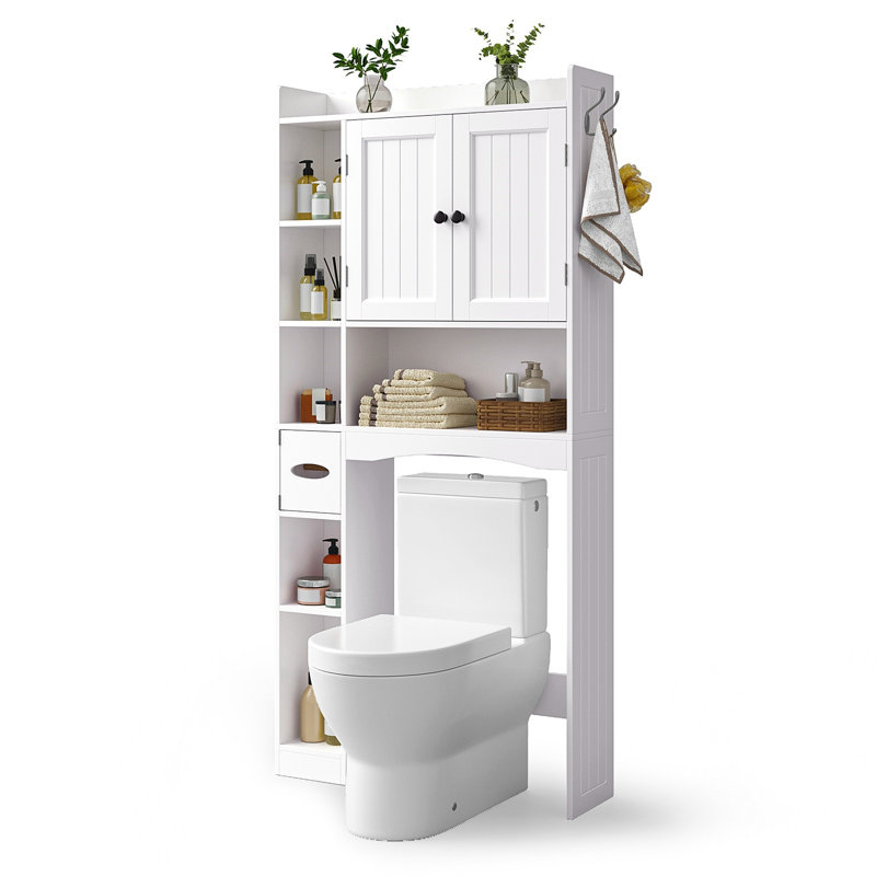Over-The-Toilet Storage Cabinet – Modern, Space-Saving Bathroom Organizer With Ample Storage
