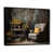 Black Floater Framed