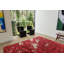 Butterfly Abstract Area Rug in Red/White-51841339