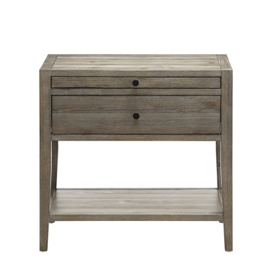 Sunveil 1-Drawer Nightstand - Weathered Gray