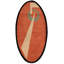 One-of-a-Kind Oval 4'5" X 8'7" Hand Knotted Area Rug
