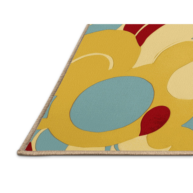 Radiant Wiggle Rug, Rectangle 2' x 3'