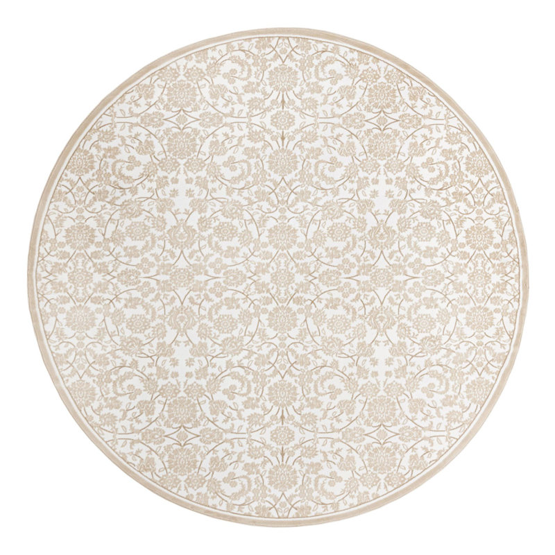 Tapis oriental analogique Analise, Rond 10 pi 8 po