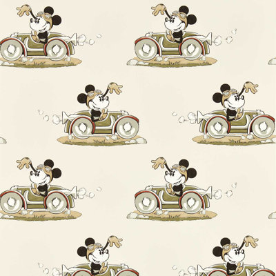 Minnie On the Move Wallpaper