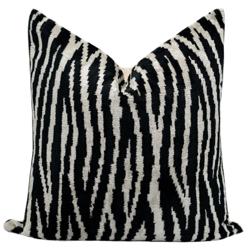 Coussin décoratif en velours