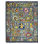 Blu Wool Oriental Area Rug in Gray-63712378