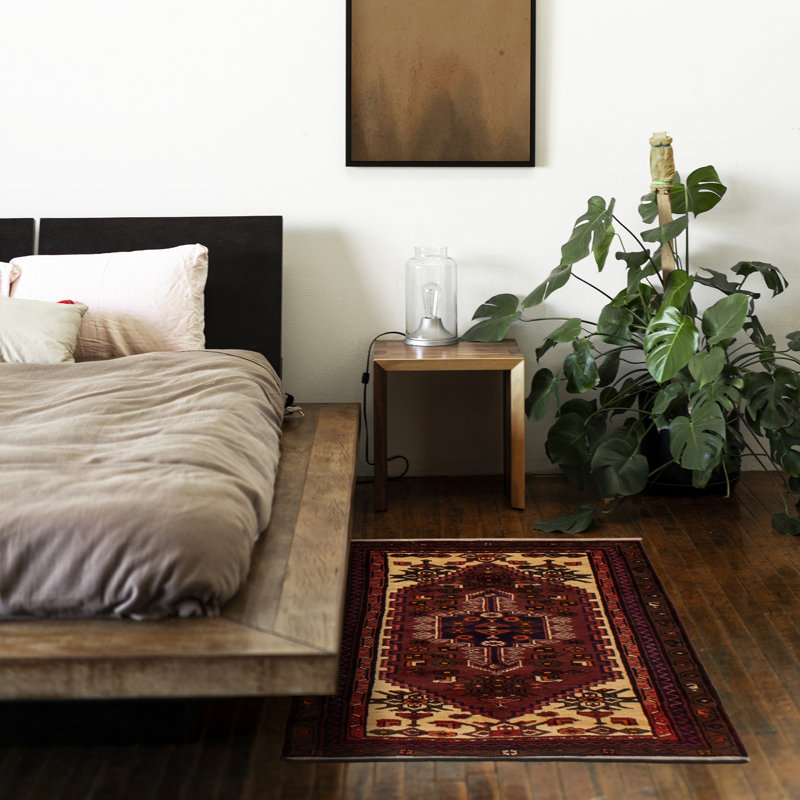 Tapis rouge Andelz 3 pi 3 po x 4 pi 7 po