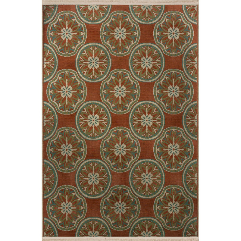Tapis multicolore multicolore à motif floral rose, Rectangle 3 pi 3 po x 4 pi 11 po
