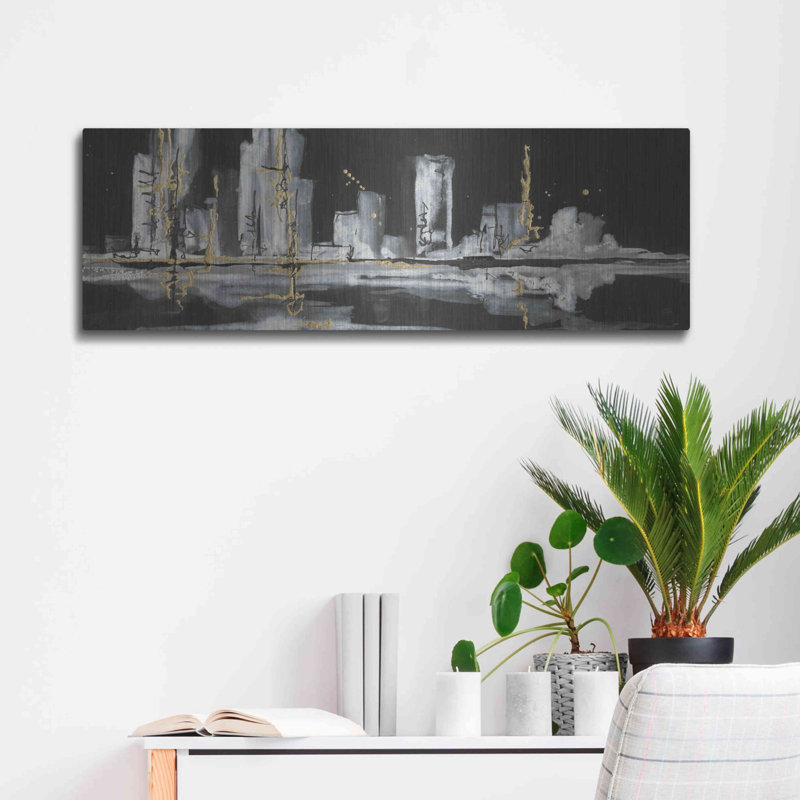 «Urban Gold V» par Chris Paschke, H 12 po x l 36 po