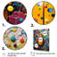 Art mural coloré insectes 1 - Insectes et insectes-317557985-317557984