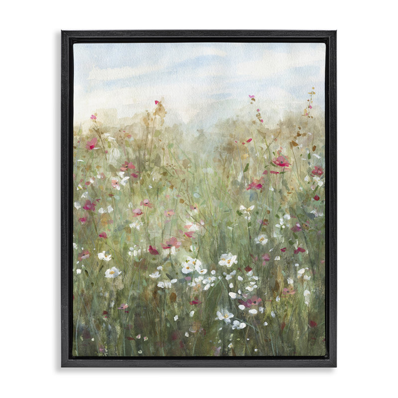  Art mural sur toile Floater, Cadre flottant noir de jais, H 21 po x l 17 po