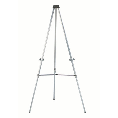 AARCO Folding Adjustable Metal Tripod Easel