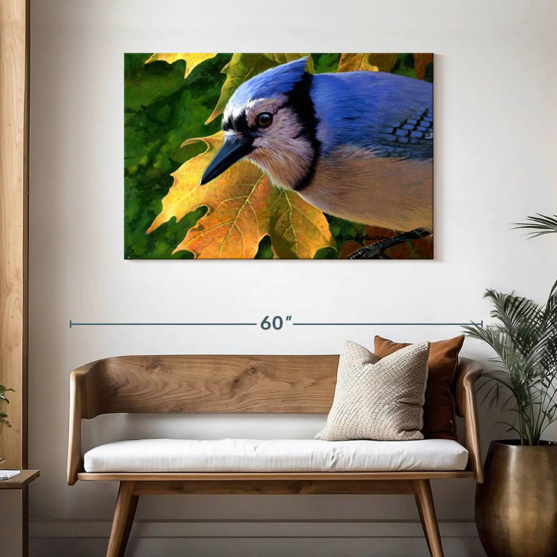 Jay Autumn, 30" H x 45" W
