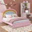 Lit plateforme en velours Aristeu-662336603
