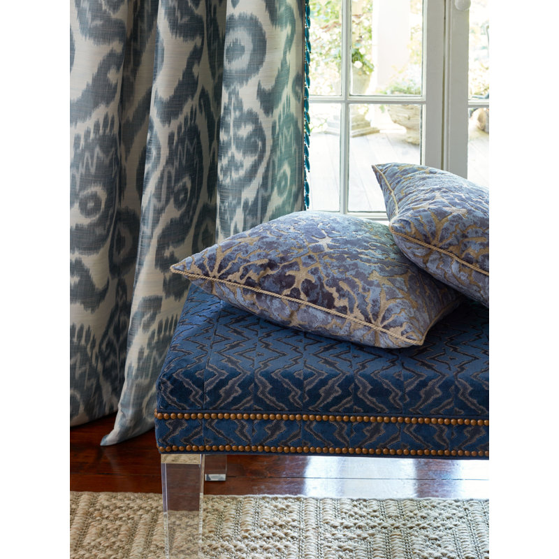 Tissu Merchante Echo Velvet, Ciel de minuit