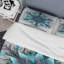 Turquoise/Grey Microfiber Duvet Cover Set-66399524
