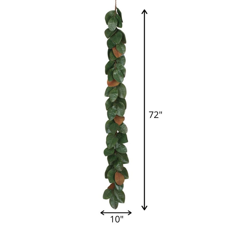 Guirlande feuille 6 pi
