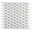 Pescado 1" x 2" Porcelain Novelty Mosaic Wall & Floor Tile-822143593
